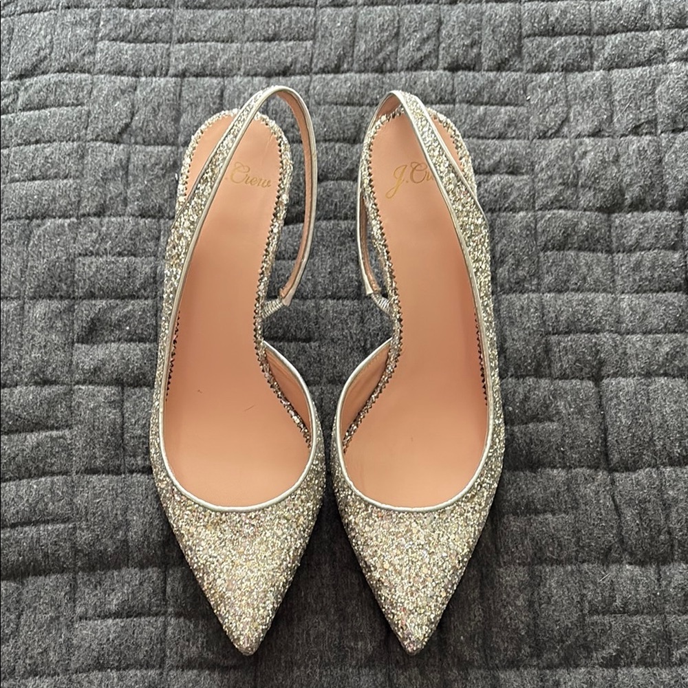 NWT JCrew Colette d’Orsay slingbacks